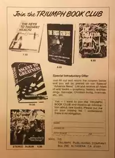 Triumph Catalog 1979